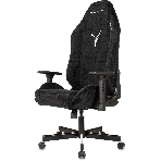 Кресло игровое Бюрократ Knight N1 Fabric черный Light-20, с подголов. крестовина металл, фото3