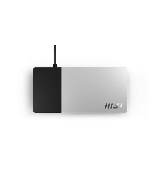 Док-станция MSI 957-1P151E-023, USB Type-C, USB Type-C/USB3.2Gen2/DP/USB Type-C/USB3.2 Gen2/USB Type-A USB 3.2 Gen2/USB Type-A USB 2.0/HDMI 2.1/DP/RJ45/Combo Jack, USB Type-C