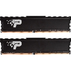 Оперативная память Patriot Signature, DDR4, 16GB (2x8 GB), 3200 MHz, CL22, DIMM, радиатор, черный, фото 1