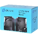 Акустическая система Oklick OK-126 2.0 черный 6Вт, фото3
