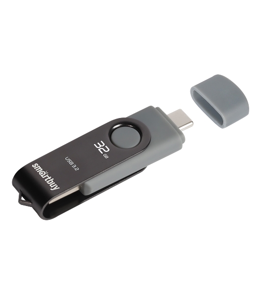 Флешка USB Smartbuy R/W (SB032 Gb3DUOTWK) UFD 3.0/3.1 032 Gb,Twist Dual