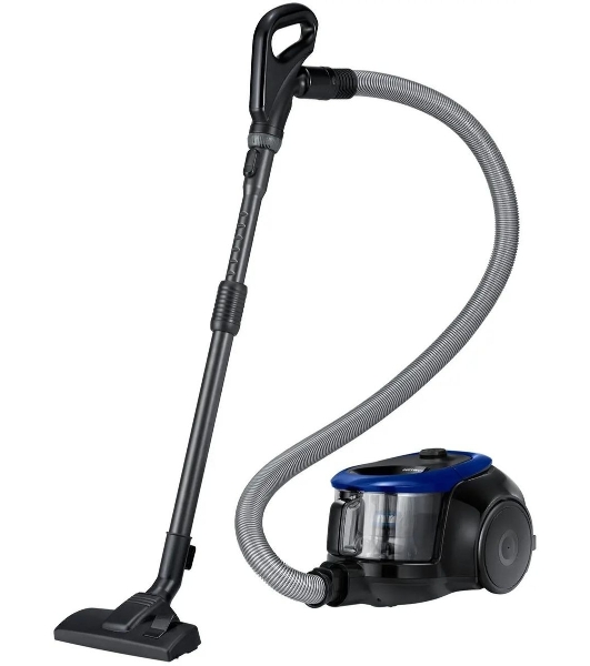 Пылесос Samsung VC18M2110SB/EV синий/черный, 380/1800 Вт, уборка сухой, пылесборник контейнер 1.5 л