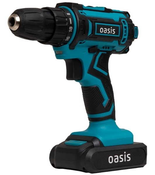 Дрель-шуруповерт Oasis ASB-14S /J/, 14,4 В, 2 Ач, 35 Нм, щеточный