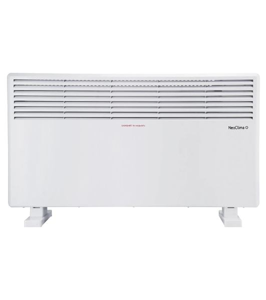 Конвектор электрический Neoclima Comforte T2.0 ЭВНА-2,0/230С2 (сшп) белый, 2000 Вт, 25 м2, термостат