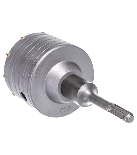 Коронка в сборе Matrix М22 x 80 мм, SDS PLUS