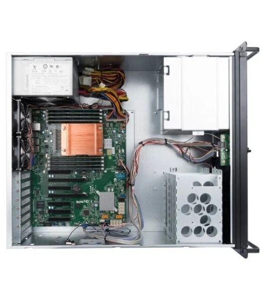 Компьютерный корпус InWin IW-R400-01N/USB3.0*2/Rear fan 8025мм 4200RPM*2/Front fan 8025мм 4200RPM*2/Front door/Air filter for front door