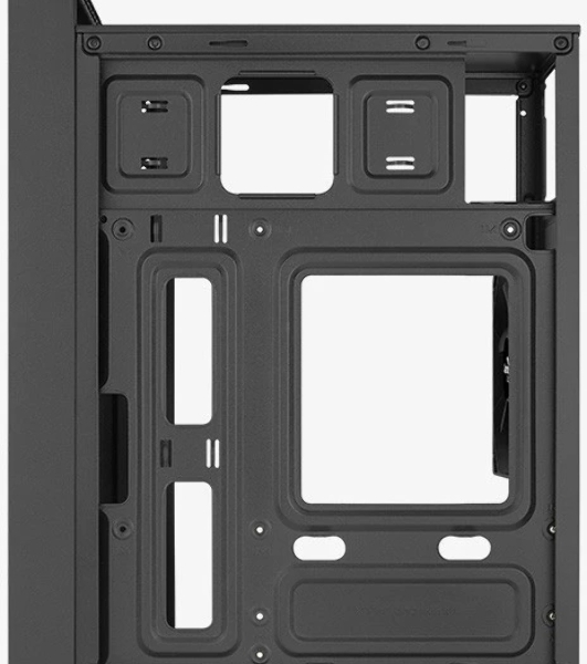 Компьютерный корпус MiniTower Aerocool/Formula CS-109-S-BK-v1 (mATX, USB3x1, USB2x2, 120мм fan,без БП) (4711099472390)
