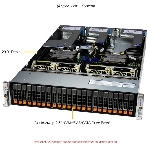 Серверная платформа Supermicro AS-2125HS-TNR H13DSH, CSE-HS219-R1K63P-A,RoHS, фото2