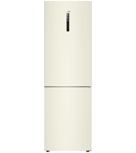 Холодильник Haier C2F636CCRGU1 бежевый, двухкамерный, 256/108л, морозилка снизу, No Frost
