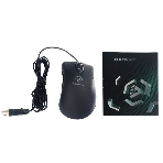 Мышь проводная Raskat M018 черный, 3200 dpi, USB, кнопки - 6, фото5