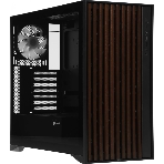 Корпус Formula V Line TimberLine T0 Black, ATX, wood+plastic front, TYPE-C*1, USB3.0*2, FRONT 3x120мм FRGB, REAR 1x120мм FRGB, фото 1