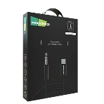 Кабель аудио MORE CHOICE (4610196409844) UK28a AUX 3.5мм Type-C 1м, черный, фото3