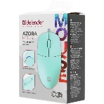 Мышь проводная Defender Azora MB-241 голубой, 1200 dpi, USB, кнопки - 3, фото2
