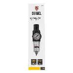 Фильтр-регулятор Denzel FR1500, 10 бар, 1500 л/мин, 1/4', фото2