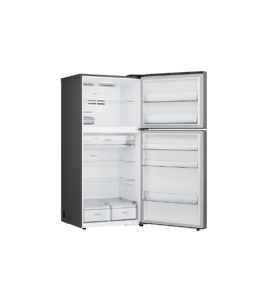 Холодильник LG GR-B922FMBM серебристый двухкамерный 428/184л морозилка сверху, No Frost