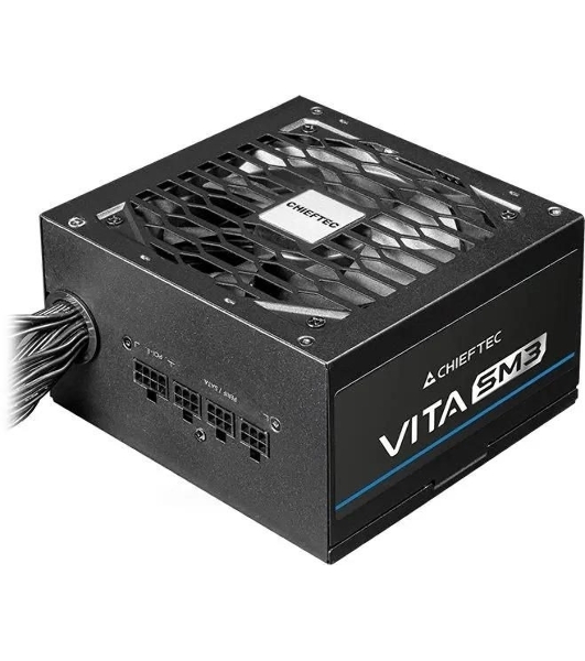 Блок питания Chieftec Vita SM3 BPX-750-C (ATX 3.1, 750W, 80 PLUS BRONZE, Active PFC, 120мм fan, Semi-modular Cable Management) Retail