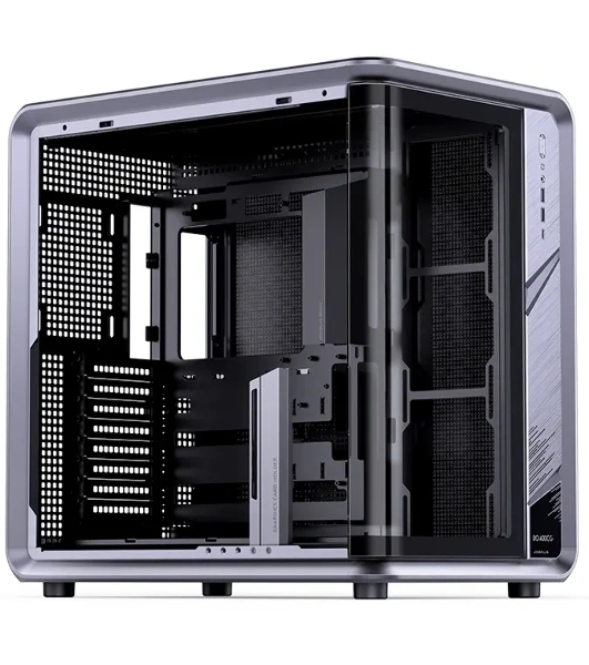 Корпус Jonsbo Jonsplus BO400CG, Midi-Tower, серый