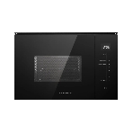 Встраиваемая микроволновая печь Kuppersberg HMW 651 B, High-Tech, 25 л, мощность 900 Вт, кварцевый гриль, поворотный стол, 5 уровней мощности, 8 автоматических программ, размораживание, сенсорное управление, дисплей, черный, фото 1