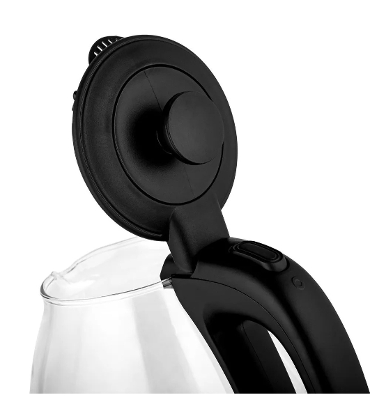 Чайник электрический BRAYER BR6106, 1100 Вт, 1 л, стеклянный, автоотключение, подсветка, черный