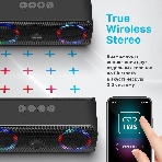 Акустическая система Defender LIGHT/BT/FM/USB/TF/AUX Q1 черный 10 Вт, фото6