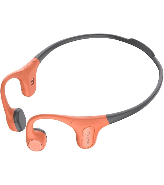 Наушники Mojawa Aerra Activa ENC черно-оранжевый, костная проводимость, Bluetooth, до 8 ч