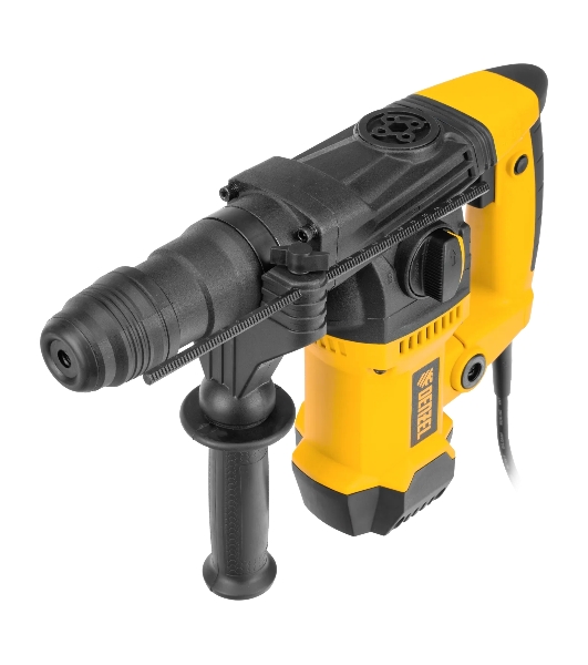 Перфоратор Denzel RHVB-1250-32, SDS-plus, 1250 Вт, 5,5 Дж, от сети