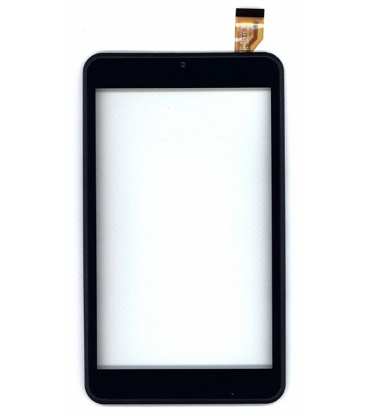 Сенсорное стекло (тачскрин) для Евросеть E-TAB 7.11, белое с рамкой