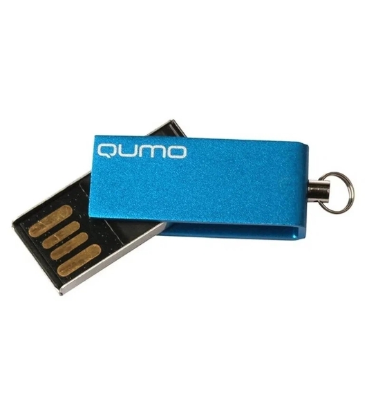 Флешка USB QUMO 16Gb Fold USB 2.0 QM16GUD-FLD-Blue