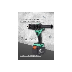 Дрель-шуруповерт Zitrek Green Impact 063-4046, 18 В, 5 Ач, 80 Нм, бесщеточный, ударный, фото5