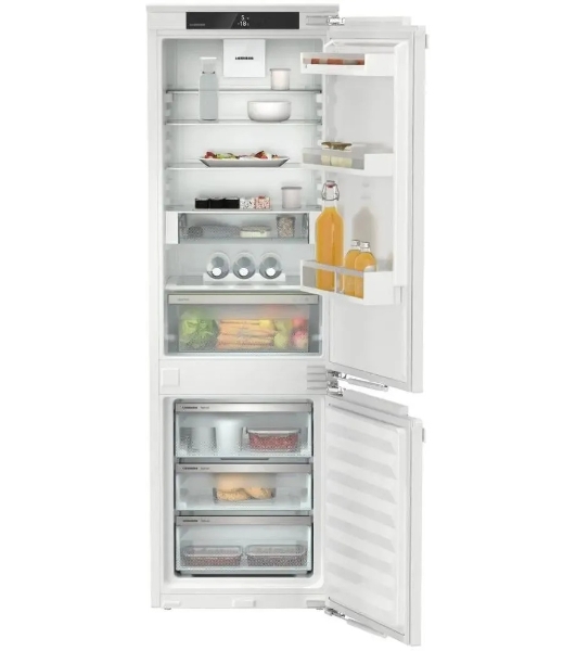 Встраиваемый холодильник Liebherr ICNd 5123 001 белый, двухкамерный, 190/83л, морозилка снизу, No Frost