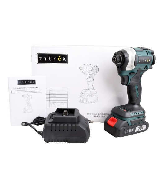 Винтоверт Zitrek DKIS20 PRO 20Вт аккум. патрон:шестигр.1/4' (085-1017)