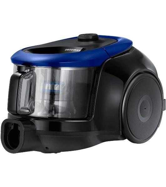 Пылесос Samsung VC18M2110SB/EV синий/черный, 380/1800 Вт, уборка сухой, пылесборник контейнер 1.5 л