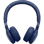 Беспроводные/проводные наушники JBL Live 670NC синий, накладные, Bluetooth + проводной, адаптивное шумоподавление, быстрая зарядка, фото4