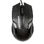 Мышь проводная Nakatomi MON-06U черный, 800 dpi, USB, кнопки - 3, фото3