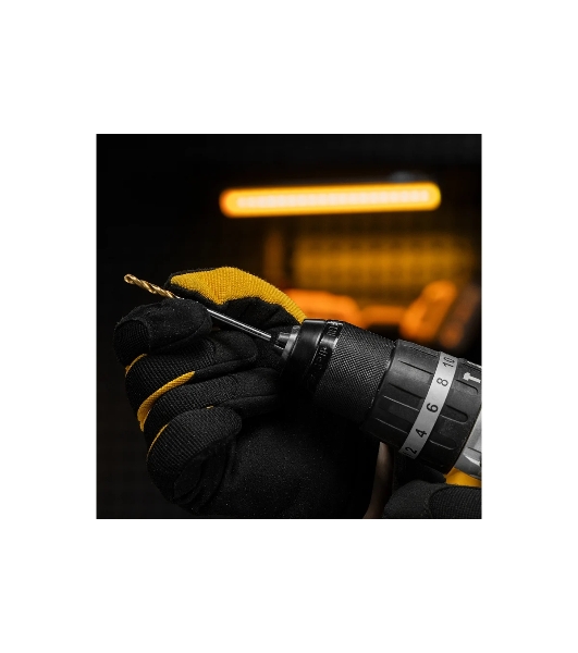 Сверло спиральное по металлу Denzel 4 x 75мм, Р6М5, Golden Tip