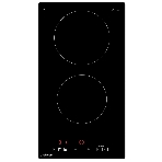 Индукционная варочная панель Monsher MHI 3003, High-Tech, индукция, 30 см, 2 зоны нагрева, inverter, сенсорное управление, 9 уровней мощности, автоматическое отключение, пауза, Booster, таймер, черный, фото 1