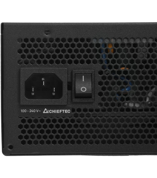 Блок питания Chieftec Polaris PPS-750FC, 750Вт, 80 PLUS Gold, 120мм, модульный, черный
