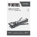 Плиткорез Denzel 600х14мм, цельнометал. напр., каретка на подш., стальная станина, рукоятка-пенал, фото10