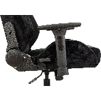 Кресло игровое Бюрократ Knight N1 Fabric черный Light-20, с подголов. крестовина металл, фото8