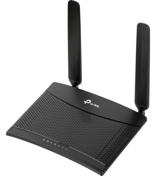 Роутер беспроводной TP-Link TL-MR100 N300 10/100BASE-TX/4G(3G) cat.4 черный
