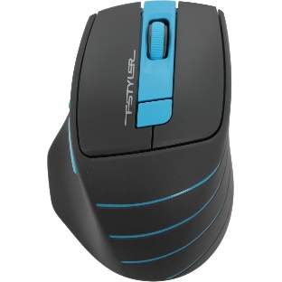 Мышь беспроводная A4Tech Fstyler FG30S серый/синий, 2000 dpi, радиоканал, USB, кнопки - 5