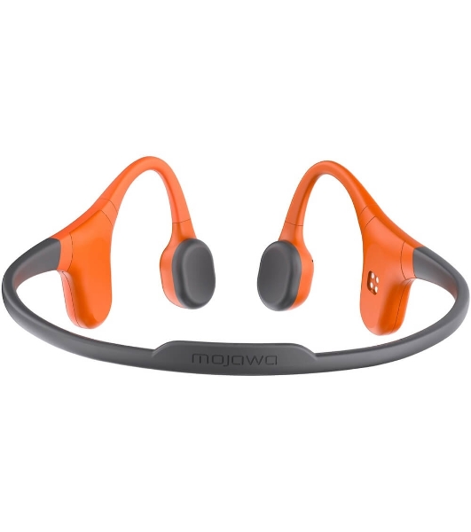 Наушники Mojawa Aerra Activa ENC черно-оранжевый, костная проводимость, Bluetooth, до 8 ч