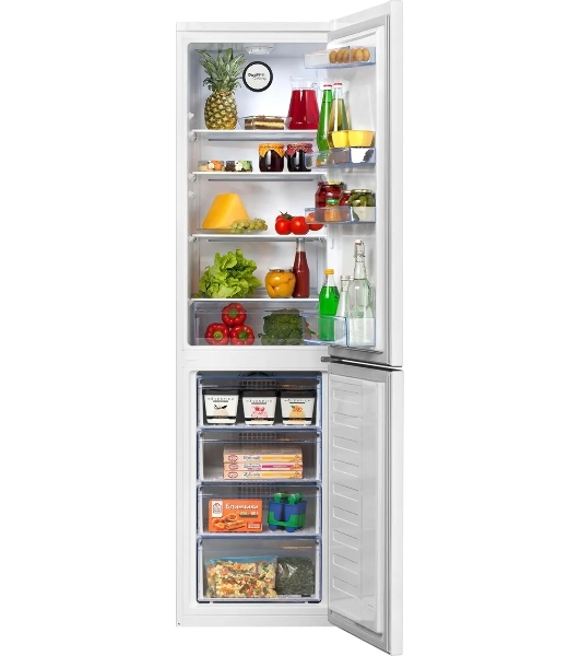 Холодильник Beko B1RCNK332W белый двухкамерный 200/100л морозилка снизу, No Frost