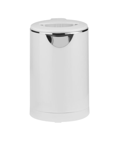 Электрочайник Centek CT-0006 белый, 0.6 л, 1100 Вт, скрытый нагревательный элемент