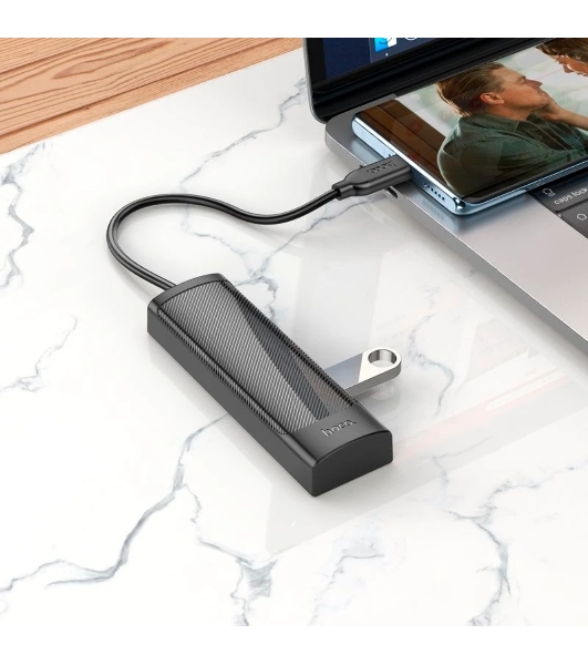 USB-концентратор Hoco HB41, USB Type-C, USB 3.0, USB Type-C