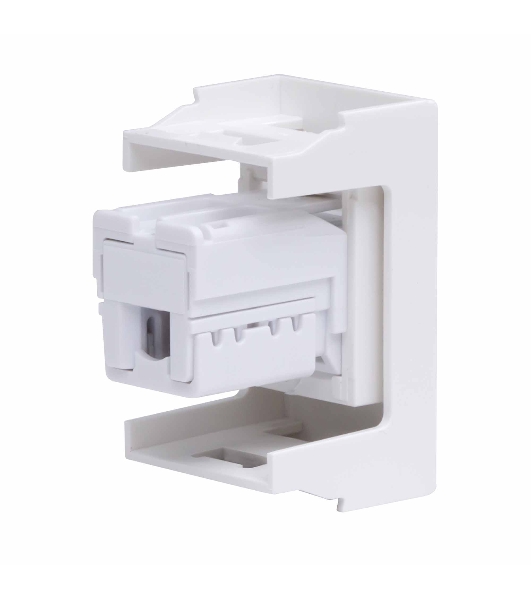 Розетка телефонная DKC Viva 45018 1-м 1 мод, RJ12, 6P6C, белый