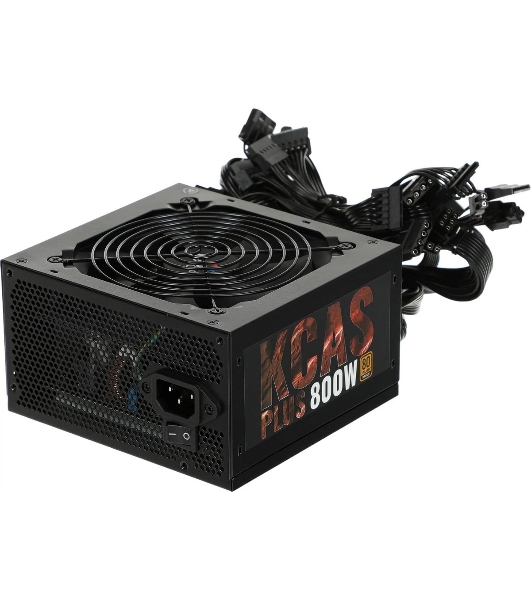 Блок питания Aerocool/Formula KCAS-800W, 800Вт, PLUS 80 PLUS Bronze, 120мм, черный