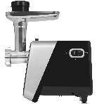 Мясорубка электрическая Renova MG260-R1BP черный, 2600 Вт, 2.5 кг/мин, реверс, защита от перегрузки, металлический лоток, насадки - 7, фото5