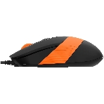 Мышь проводная A4Tech Fstyler FM10S черный/оранжевый, 1600 dpi, USB, кнопки - 4, фото4