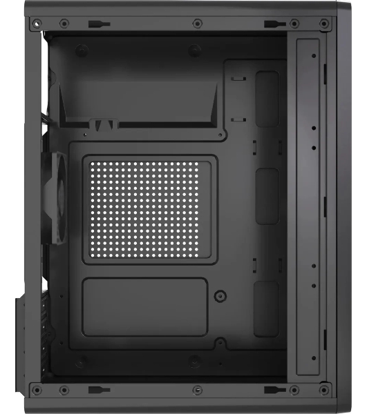 Компьютерный корпус Accord ACC-M258-01B черный без БП mATX 4x120мм 2xUSB2.0 audio